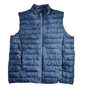 REI Co-op Down Vest Men's XL Quilted Packable Lightweight Puffer Nylon Shell